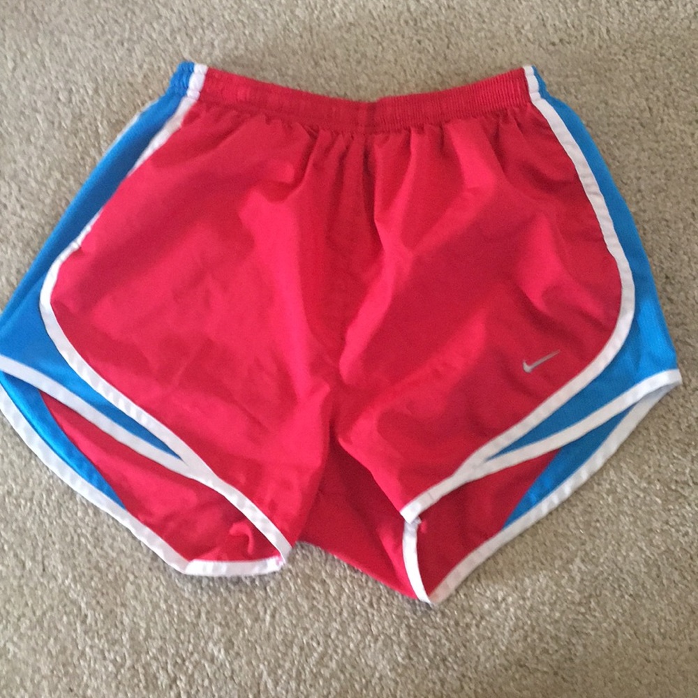 Nike dri-fit pink running shorts size S